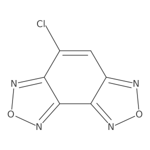 4-Chloro[1,2,5]oxadiazolo[3,4-e][2,1,3]benzoxadiazole结构式