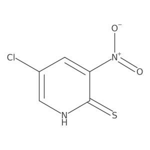5-Chloro-3-nitro-pyridine-2-thiol Structure
