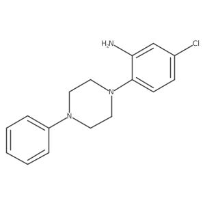 5-Chloro-2-(4-phenylpiperazin-1-YL)aniline Structure