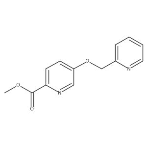 Methyl 5-(pyridin-2-ylmethoxy)picolinate Structure
