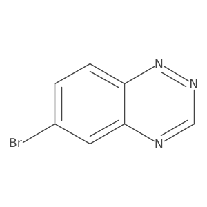 6-Bromobenzo[e][1,2,4]triazine结构式