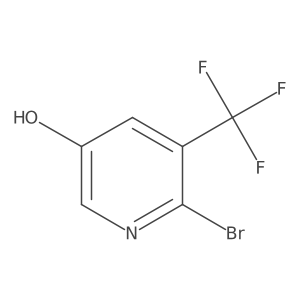 6-Bromo-5-(trifluoromethyl)pyridin-3-ol结构式