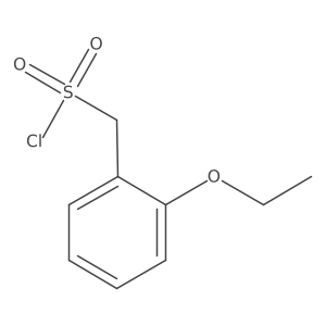 (2-Ethoxyphenyl)methanesulfonyl chloride Structure