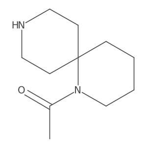1-(1,9-Diazaspiro[5.5]undecan-1-yl)ethanone结构式