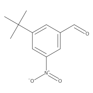 3-(tert-Butyl)-5-nitrobenzaldehyde结构式