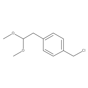 1-(Chloromethyl)-4-(2,2-dimethoxyethyl)benzene Structure