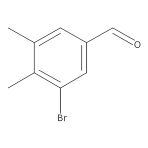 3-Bromo-4,5-dimethylbenzaldehyde结构式