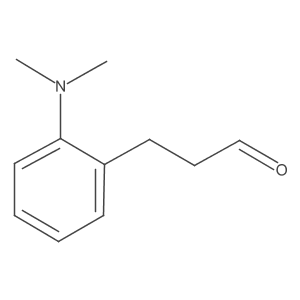 3-[2-(Dimethylamino)phenyl]propanal Structure
