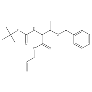 Allyl O-benzyl-N-(tert-butoxycarbonyl)-L-threoninate Structure