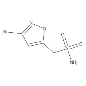 (3-Bromo-1,2-oxazol-5-yl)methanesulfonamide Structure