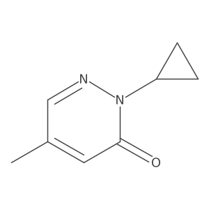 2-Cyclopropyl-5-methyl-2,3-dihydropyridazin-3-one Structure