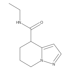 N-ethyl-4H,5H,6H,7H-pyrazolo[1,5-a]pyridine-4-carboxamide Structure