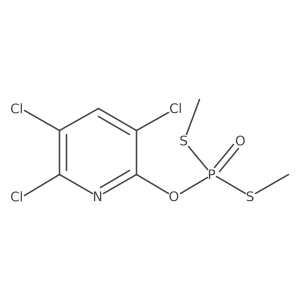 3,5,6-Trichloropyridin-2-yl bis(methylsulfanyl)phosphinate Structure
