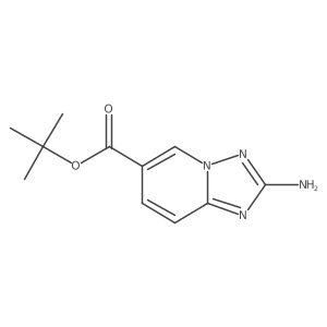 Tert-butyl 2-amino-[1,2,4]triazolo[1,5-a]pyridine-6-carboxylate Structure