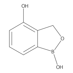 1,3-Dihydro-2,1-benzoxaborole-1,4-diol结构式
