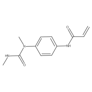 N-[4-[Methyl(methylcarbamoyl)amino]phenyl]prop-2-enamide Structure