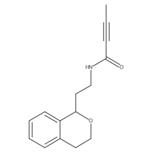 N-[2-(3,4-Dihydro-1H-isochromen-1-yl)ethyl]but-2-ynamide结构式