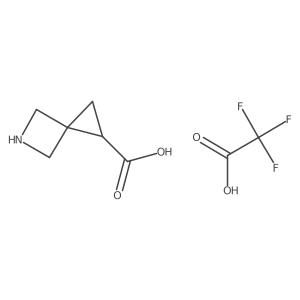 5-Azaspiro[2.3]hexane-2-carboxylic acid;2,2,2-trifluoroacetic acid Structure