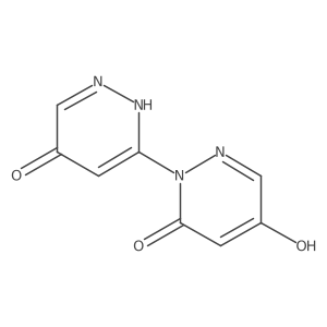 4,5'-Dihydroxy-6H-[1,3'-bipyridazin]-6-one结构式