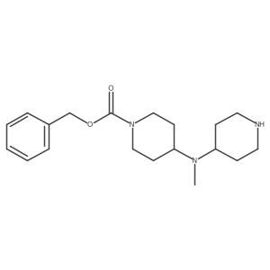 Benzyl 4-(methyl(piperidin-4-YL)amino)piperidine-1-carboxylate Structure