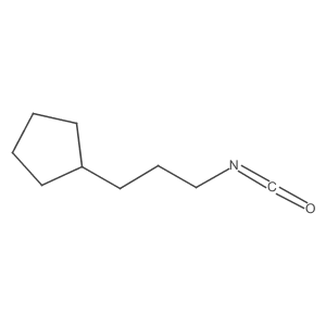 (3-Isocyanatopropyl)cyclopentane Structure