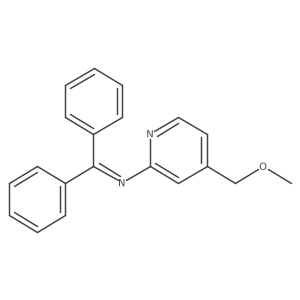 N-(Diphenylmethylene)-4-(methoxymethyl)-2-pyridinamine Structure