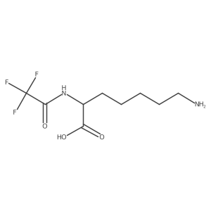 7-Amino-2-(2,2,2-trifluoroacetamido)heptanoic acid结构式