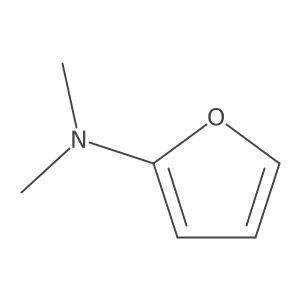 N,N-dimethylfuran-2-amine Structure