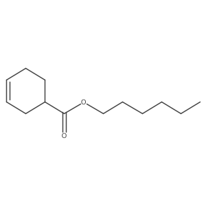 Hexyl 3-cyclohexene-1-carboxylate Structure