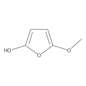 5-Methoxyfuran-2-ol结构式