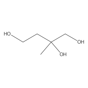 (S)-(-)-2-Methylbutane-1,2,4-triol Structure