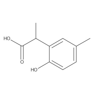 2-(2-Hydroxy-5-methylphenyl)propanoic acid结构式