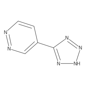 4-(2H-Tetrazol-5-yl)pyridazine Structure