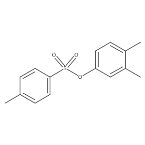 3,4-Dimethylphenyl 4-methylbenzene-1-sulfonate Structure