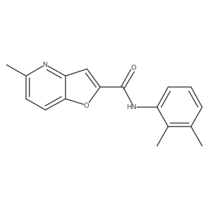 N-(2,3-dimethylphenyl)-5-methylfuro[3,2-b]pyridine-2-carboxamide Structure