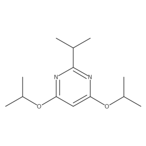 4,6-Diisopropoxy-2-isopropylpyrimidine Structure