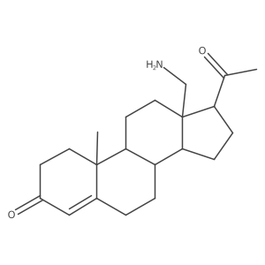 18-Amino progesterone结构式