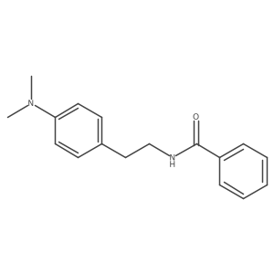 N-{2-[4-(dimethylamino)phenyl]ethyl}benzamide结构式
