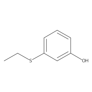 3-(Ethylsulfanyl)phenol结构式