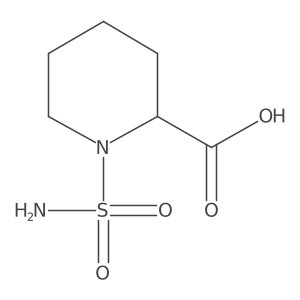 1-Sulfamoylpiperidine-2-carboxylic acid结构式