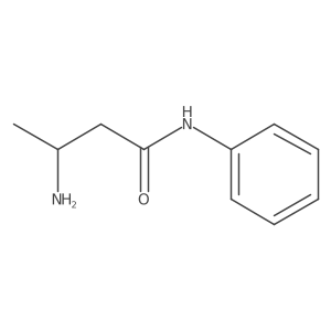 3-amino-N-phenylbutanamide Structure
