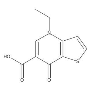 4-Ethyl-4,7-dihydro-7-oxothieno[3,2-b]pyridine-6-carboxylic acid结构式