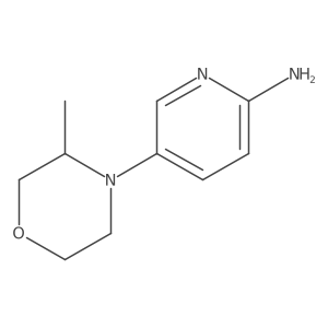 5-(3-Methylmorpholino)pyridin-2-amine结构式