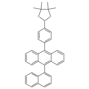 4,4,5,5-Tetramethyl-2-(4-(10-(naphthalen-1-yl)anthracen-9-yl)phenyl)-1,3,2-dioxaborolane Structure