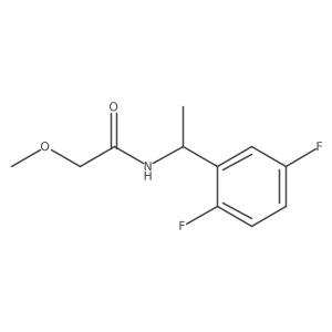 n-(1-(2,5-Difluorophenyl)ethyl)-2-methoxyacetamide Structure