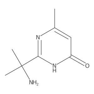 2-(2-Aminopropan-2-yl)-6-methyl-3,4-dihydropyrimidin-4-one Structure