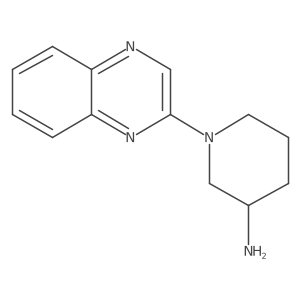 1-(Quinoxalin-2-yl)piperidin-3-amine结构式