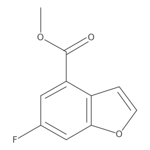Methyl 6-fluoro-1-benzofuran-4-carboxylate Structure