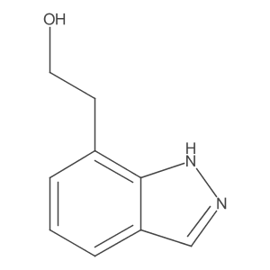 2-(1H-indazol-7-yl)ethan-1-ol Structure