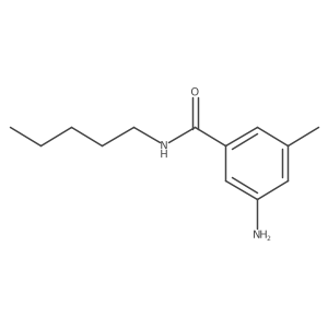 3-Amino-5-methyl-N-pentylbenzamide Structure